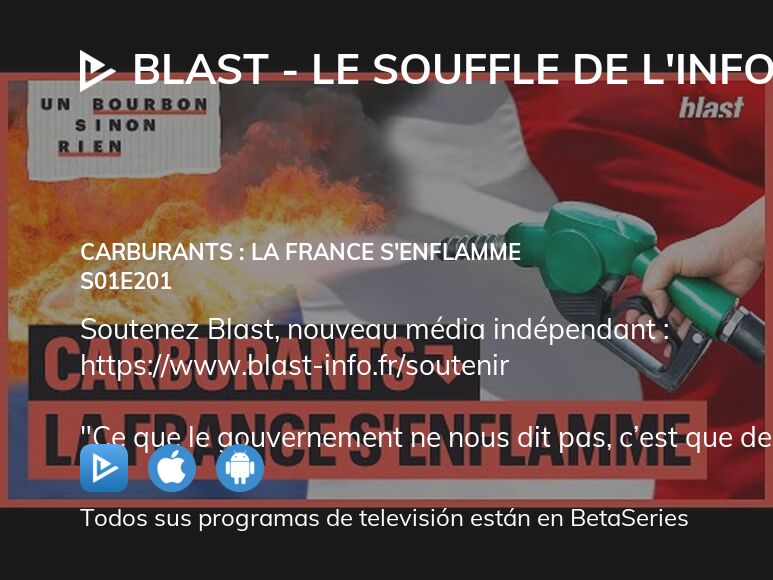 Ver Blast Le Souffle De Linfo Temporada 1 Episodio 201 En Streaming