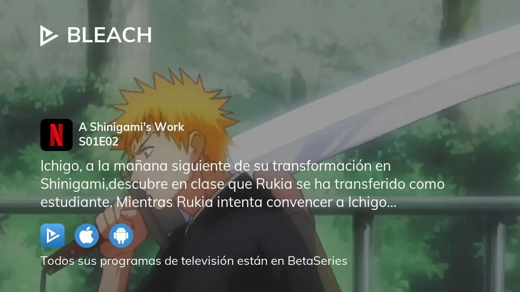 Ver Bleach temporada 1 episodio 2 en streaming