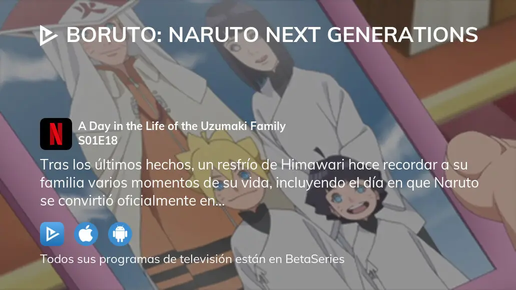 Ver Boruto: Naruto Next Generations temporada 1 episodio 18 en streaming