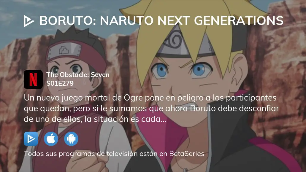 boruto naruto next generations programa de televisión