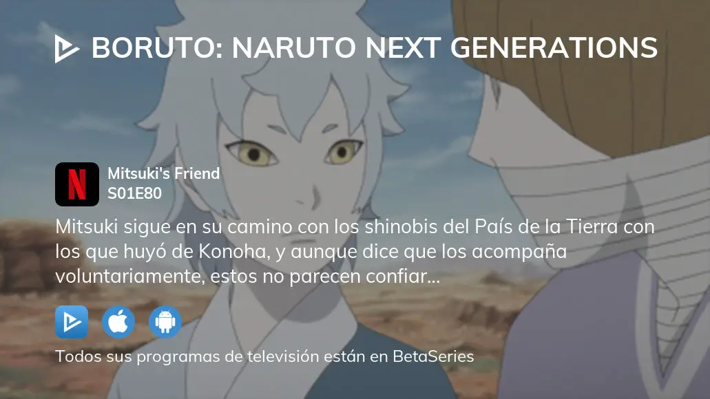 boruto naruto next generations programa de televisión