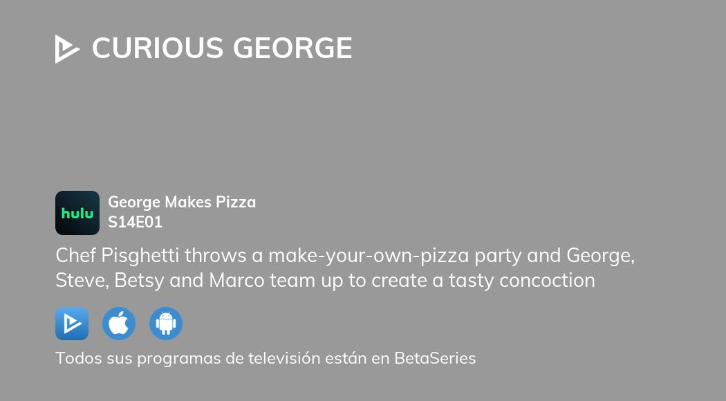 curious george chef pisghetti pizza