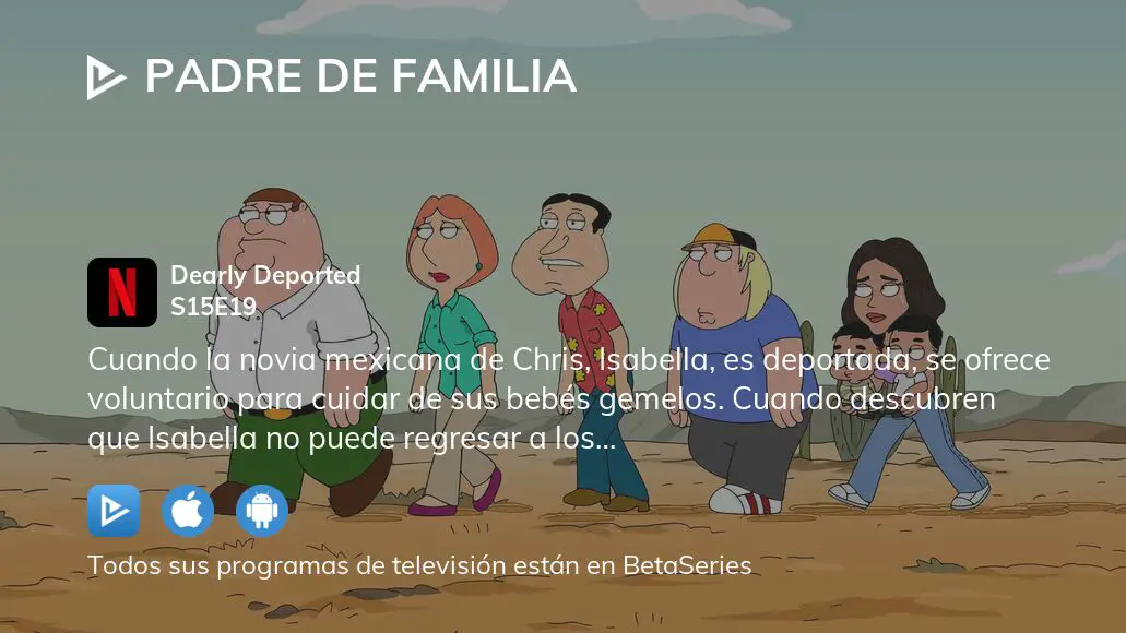 Ver Padre de familia temporada 15 episodio 19 en streaming 