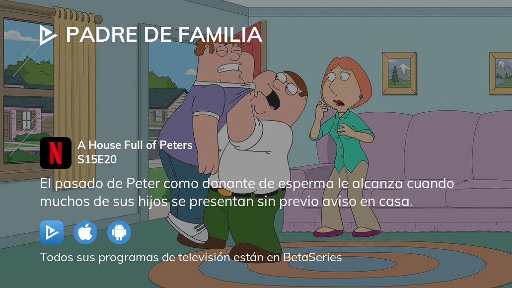 Ver Padre de familia temporada 15 episodio 20 en streaming 