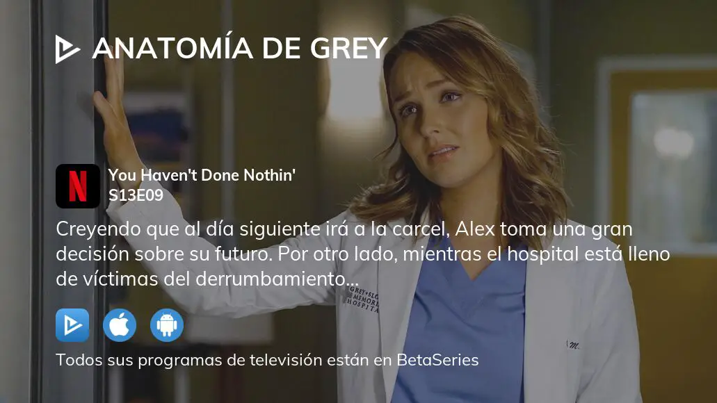 Video Ver Anatom A De Grey Temporada Episodio En Streaming Completo Betaseries Com