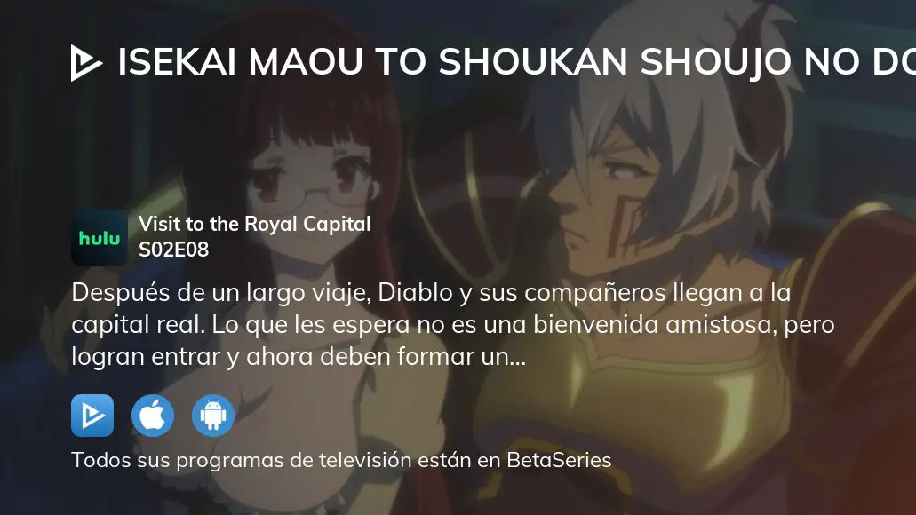 Isekai Maou to Shoukan Shoujo no Dorei Majutsu Ω cap 8 sub español