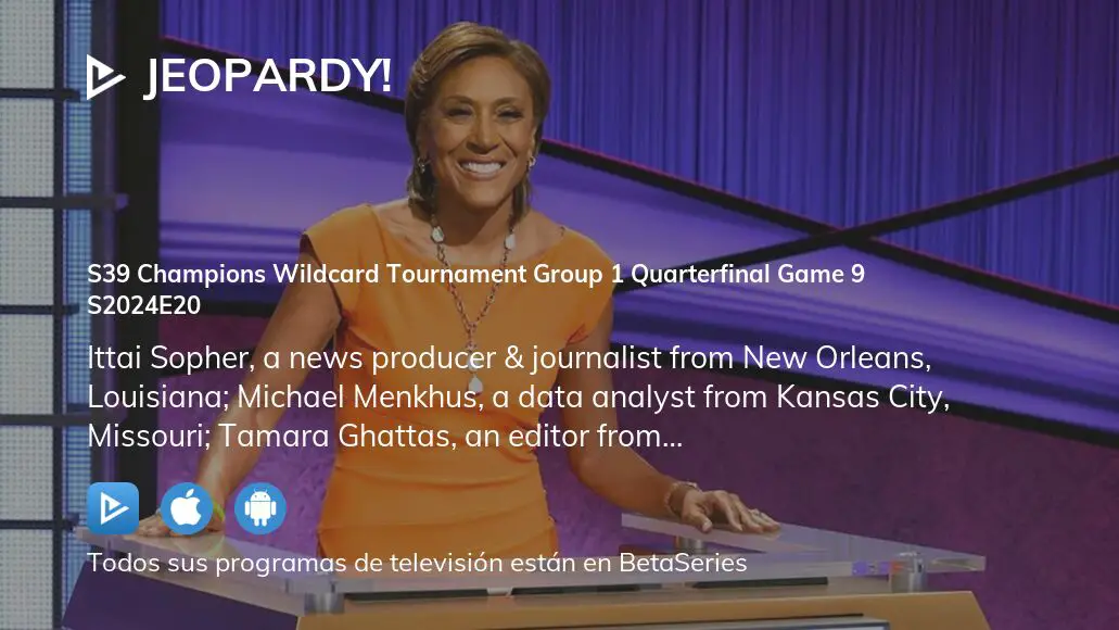 ¿Dónde ver Jeopardy! temporada 2024 episodio 20 full streaming