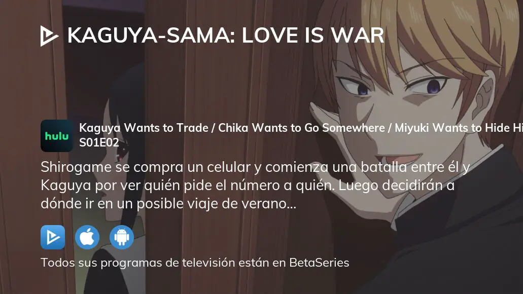 Kaguya-sama: Love is War - horario y dónde ver el episodio 2 de la