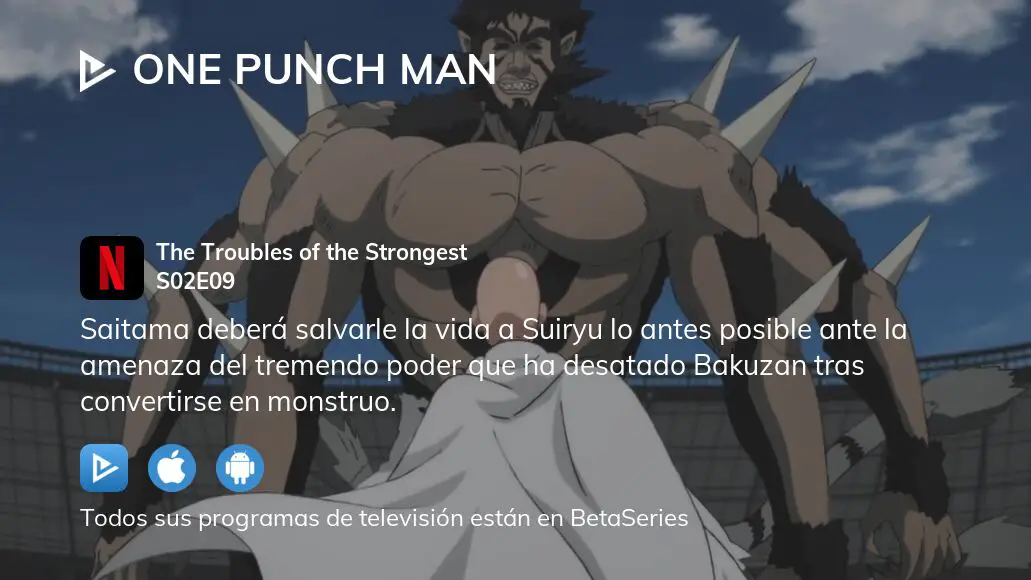 One Punch Man 2x09 ONLINE con subtítulos en español: ¿cómo ver el capítulo  de hoy?, TVMAS