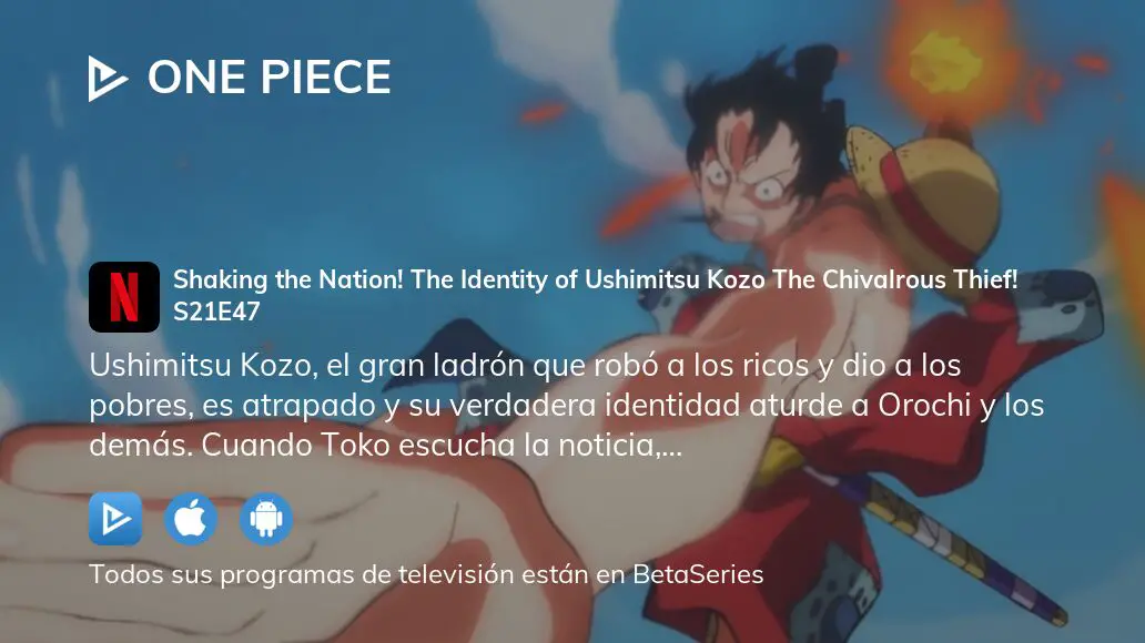 Assista One Piece temporada 15 episódio 47 em streaming