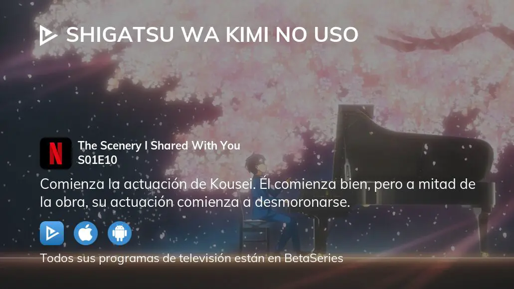 El que tiene Netflix - Shigatsu wa kimi no uso Capitulos