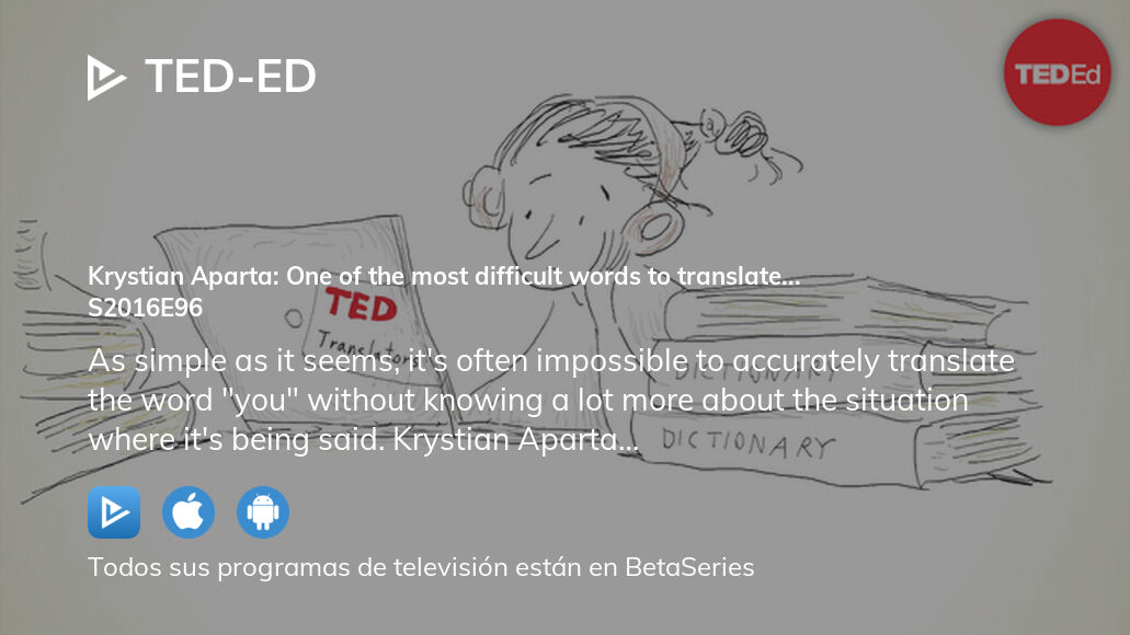 ¿Dónde ver TED-Ed temporada 2016 episodio 96 full streaming ...