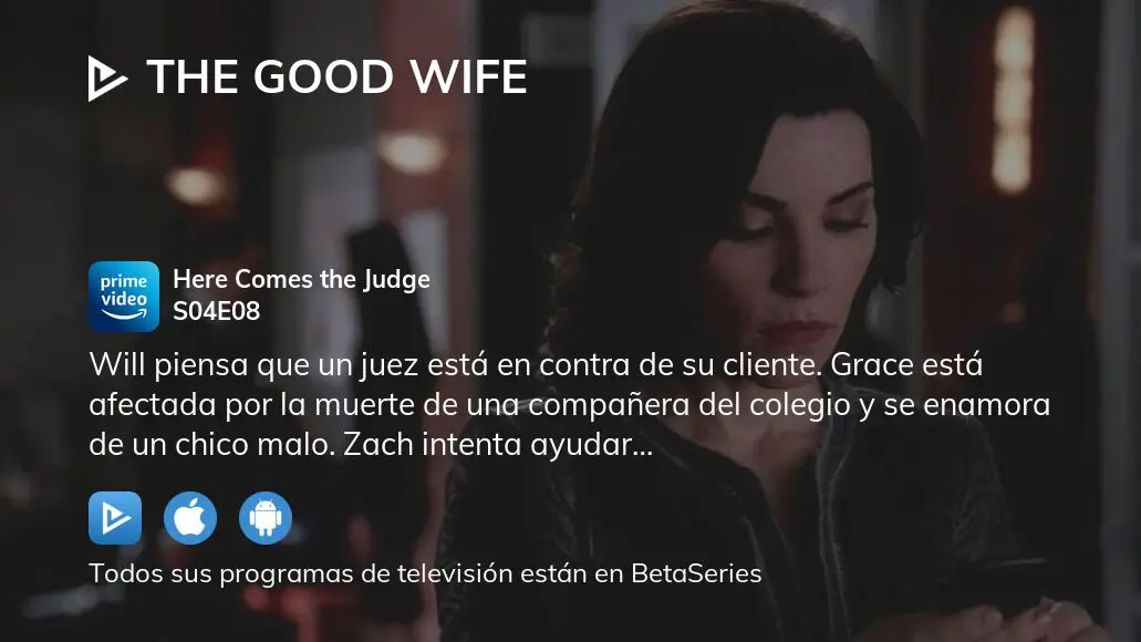 Ver The Good Wife temporada 4 episodio 8 en streaming BetaSeries