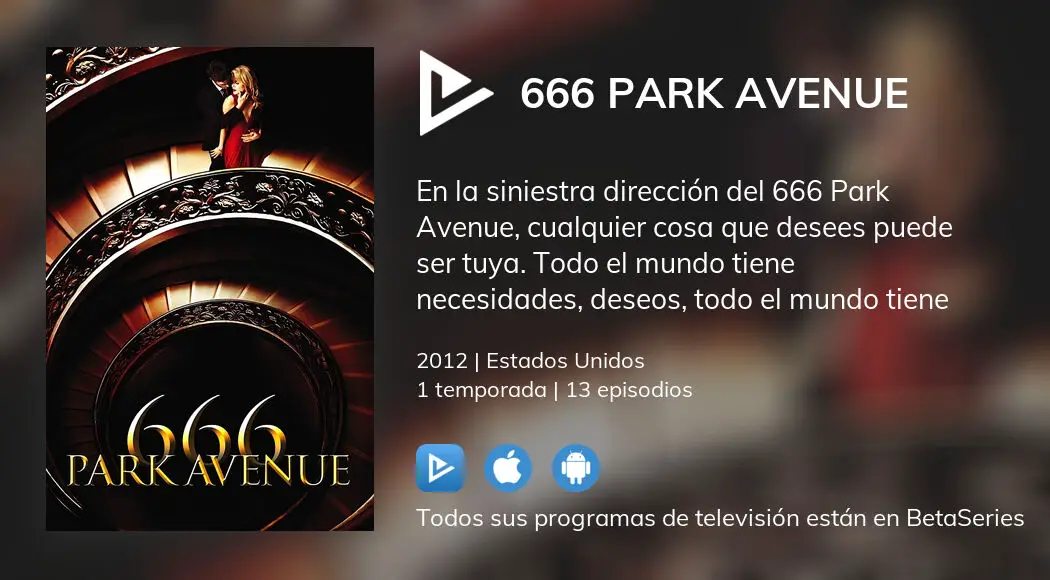 Ver 666 Park Avenue En Streaming