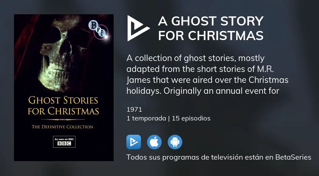 ¿Dónde ver A Ghost Story For Christmas TV series streaming online