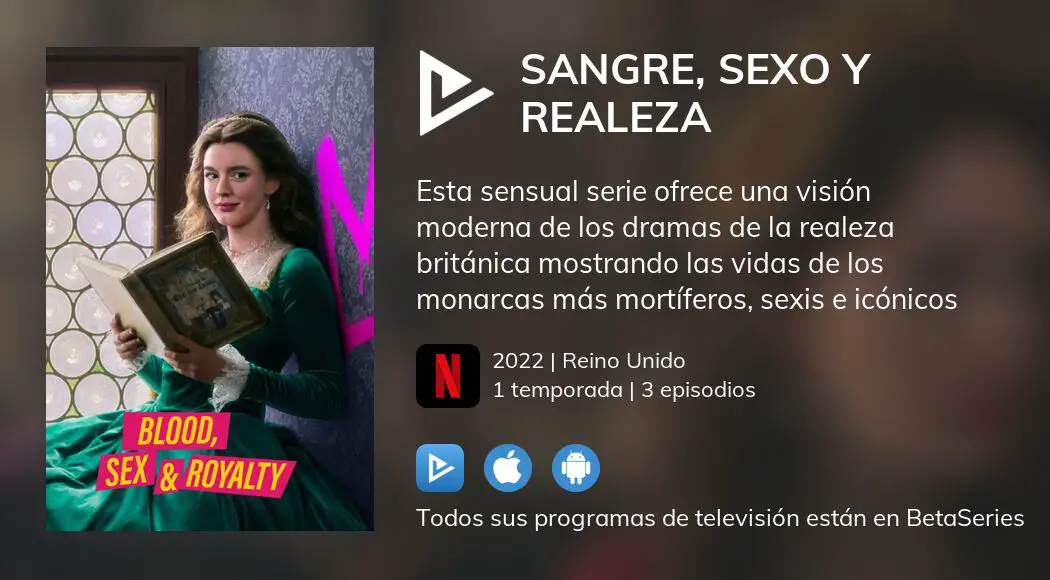 ¿dónde Ver Sangre Sexo Y Realeza Tv Series Streaming Onlineemk 9122