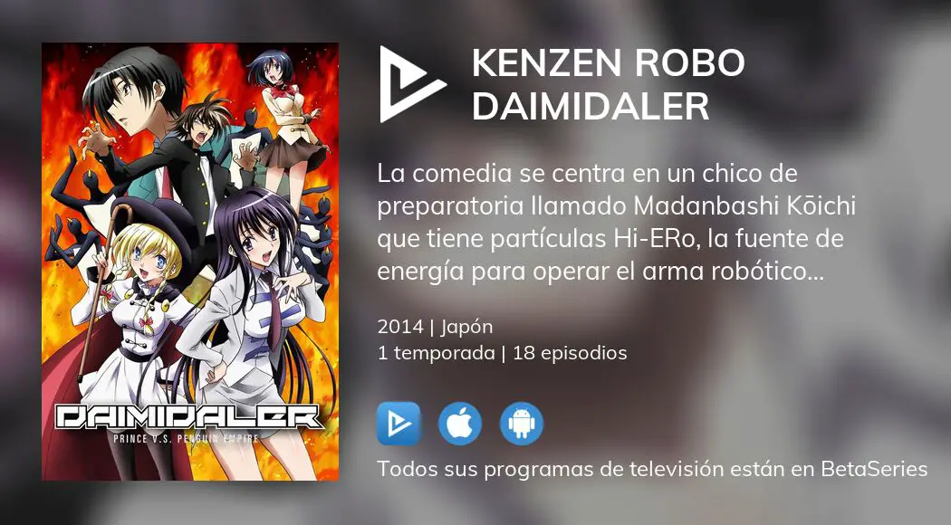 D Nde Ver Kenzen Robo Daimidaler Tv Series Streaming Online