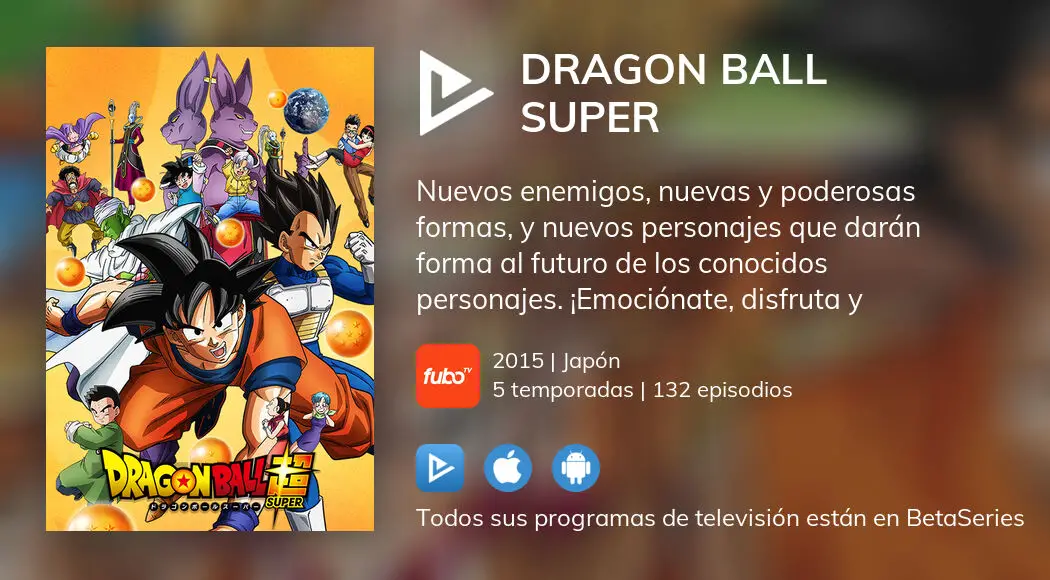 ¿Dónde ver ONLINE y en STREAMING Dragon Ball Super: Super