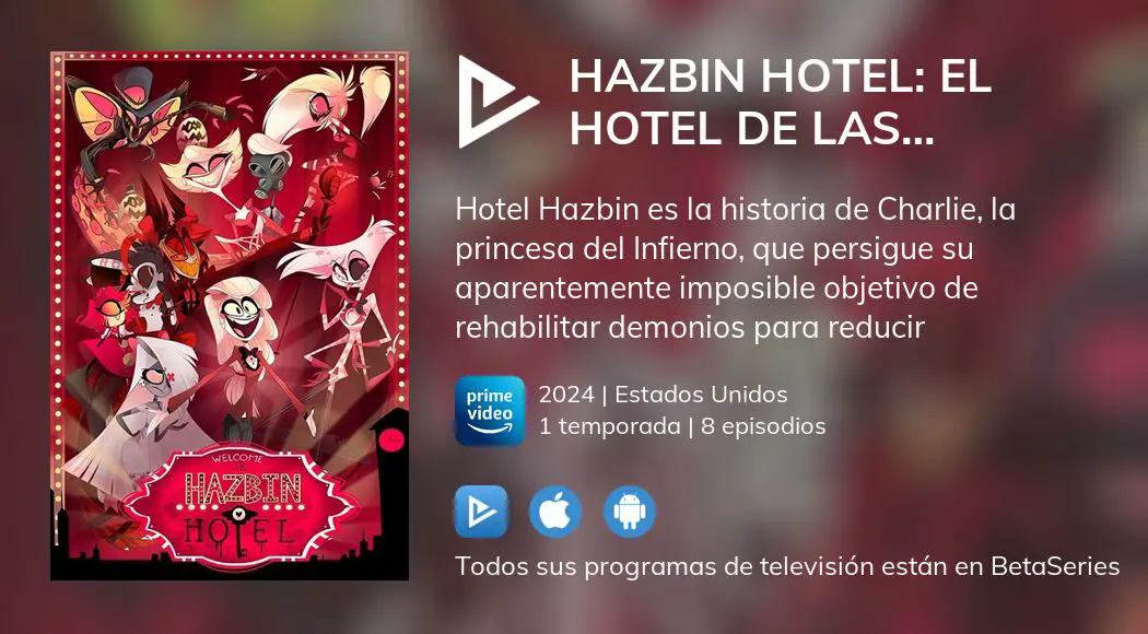 ¿dónde Ver Hazbin Hotel El Hotel De Las Viejas Glorias Tv Series Streaming Online 