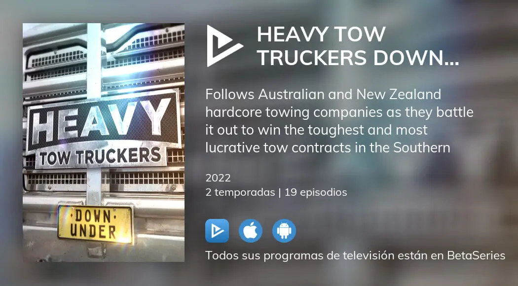 Ver Heavy Tow Truckers Down Under En Streaming