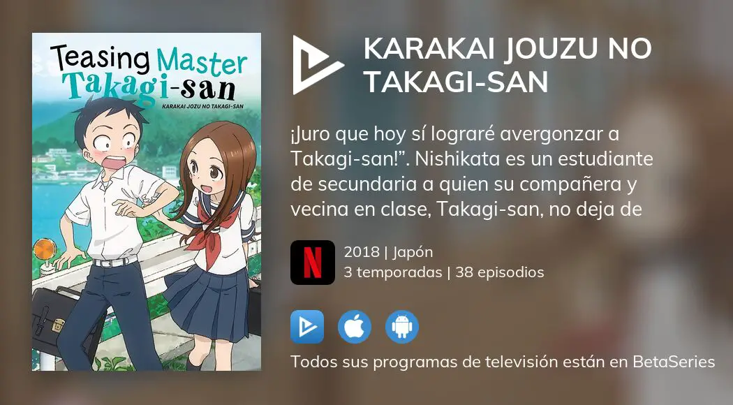 karakai jouzu no takagi san temporada 4 cap 1 español latino
