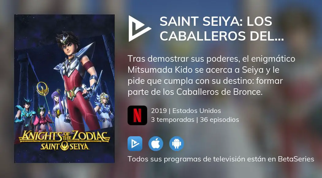 ¿Dónde ver Los Caballeros del Zodíaco TV series streaming online?