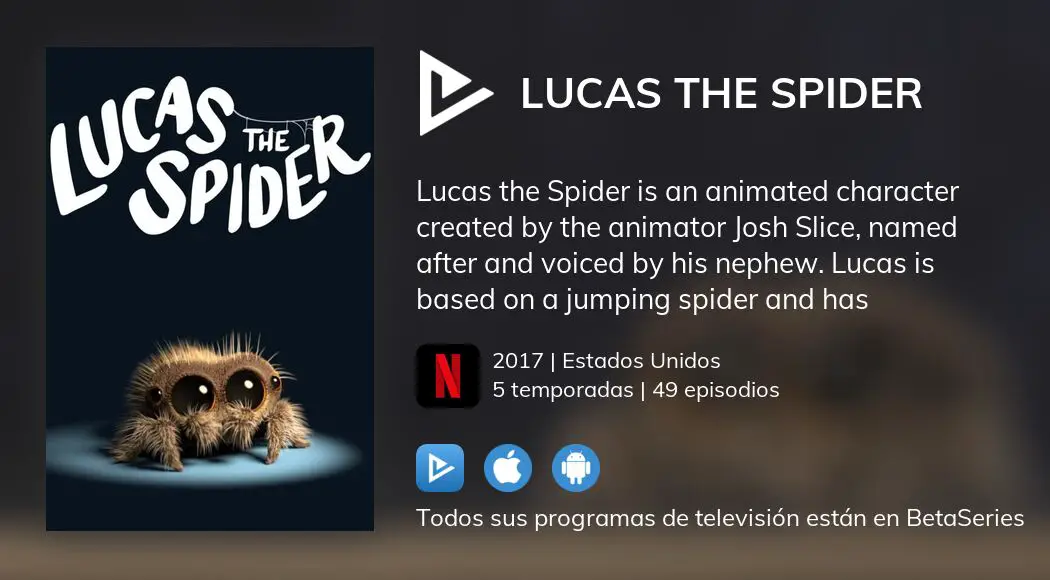¿Dónde ver Lucas the Spider TV series streaming online?