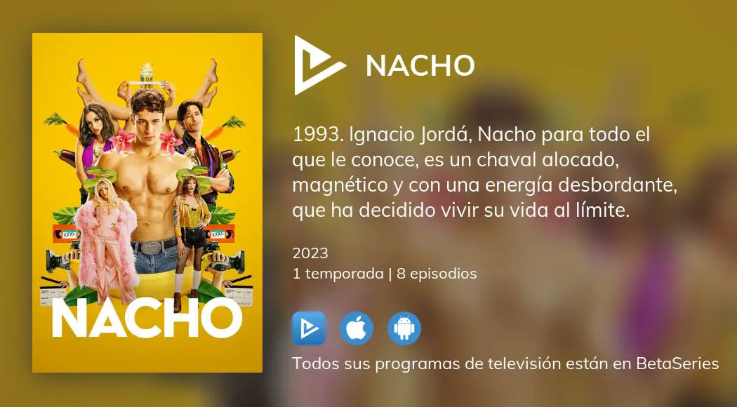 ¿Dónde ver Nacho TV series streaming online?