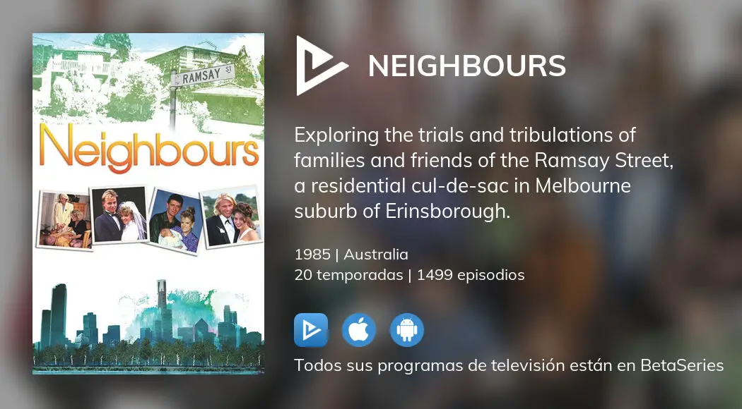 Donde assistir Neighbours - ver séries online