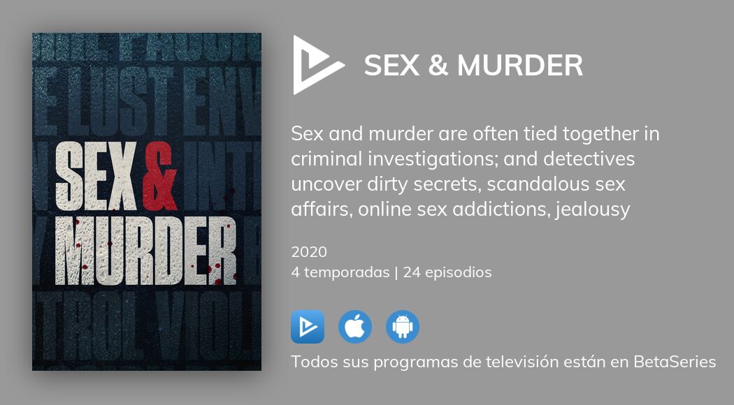 Ver Sex And Murder En Streaming