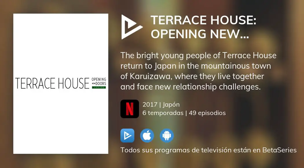 D Nde Ver Terrace House Opening New Doors TV Series Streaming Online   Image