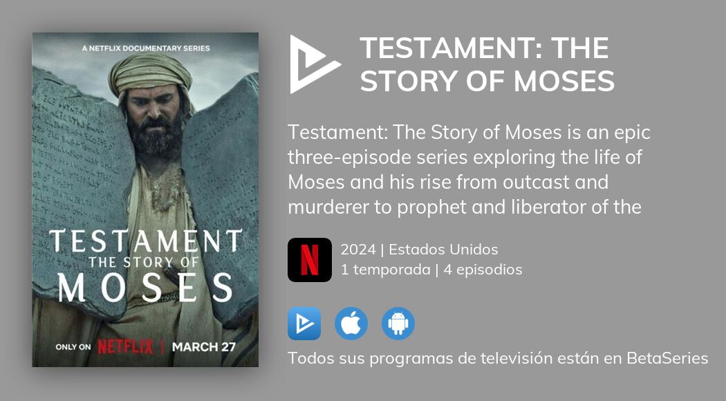 testament the story of moses full series