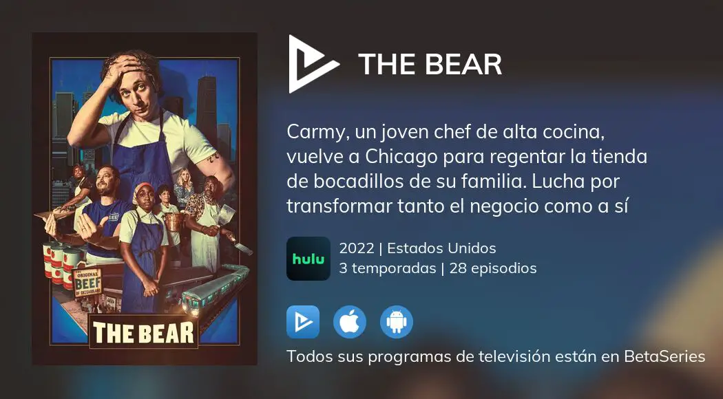 ¿Dónde ver The Bear TV series streaming online?