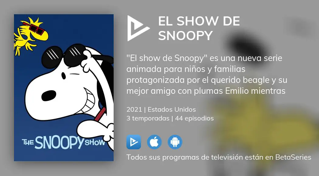 Ver El Show De Snoopy En Streaming | BetaSeries.com