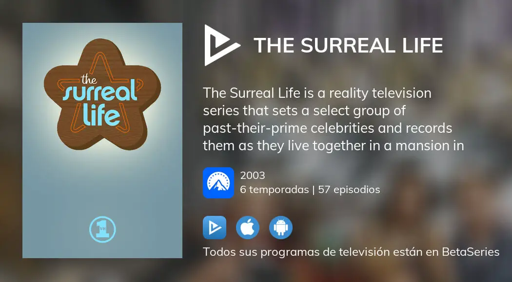 ¿Dónde ver The Surreal Life TV series streaming online?