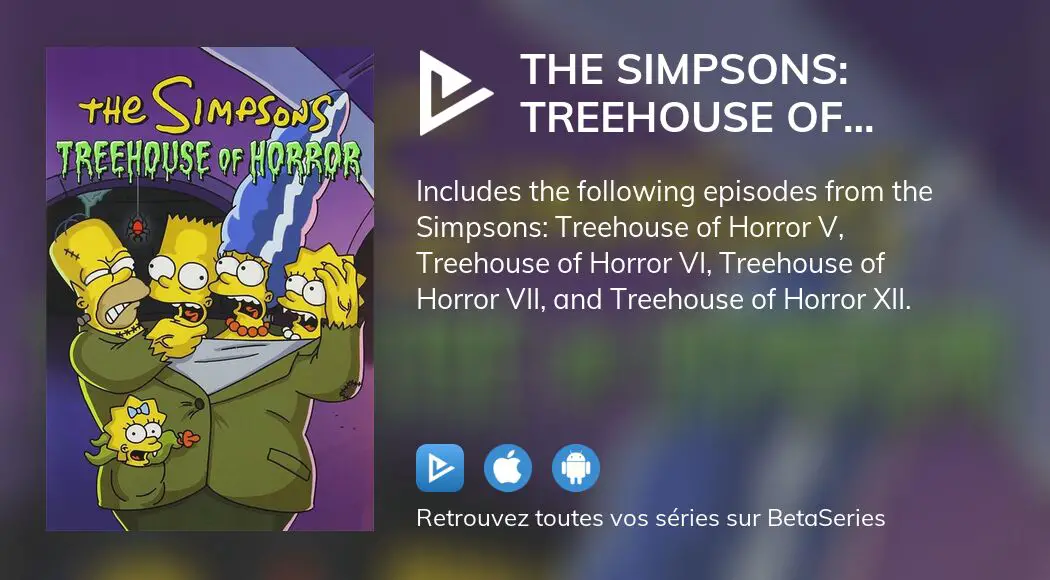 Où regarder le film The Simpsons Treehouse of Horror en streaming