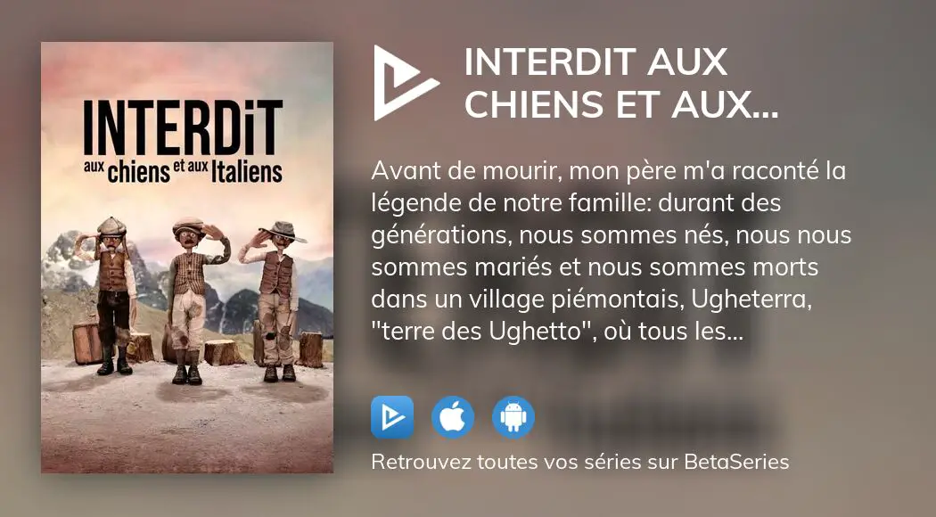 Regarder Interdit Aux Chiens Et Aux Italiens Streaming