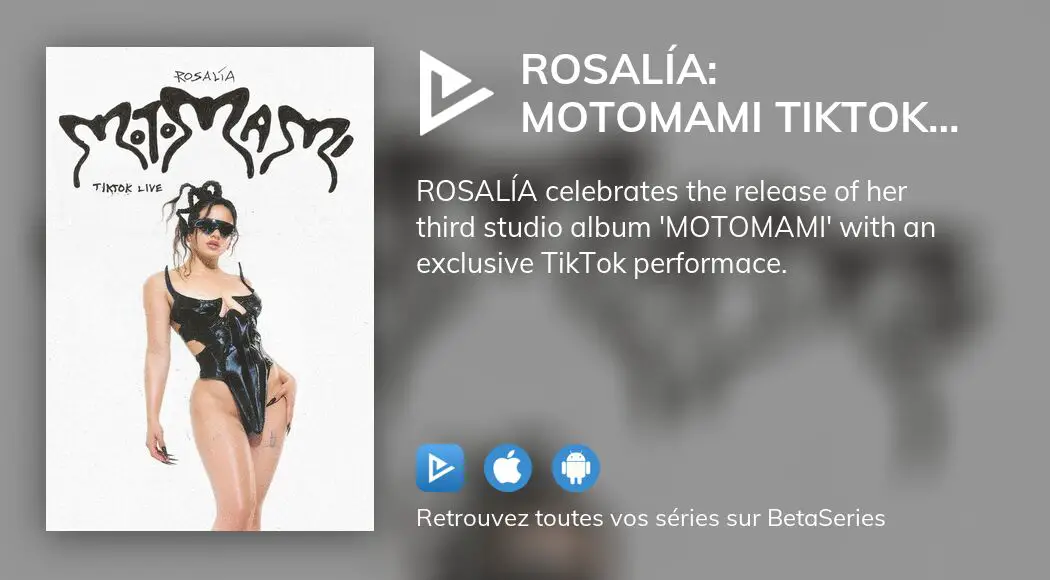 Regarder le film ROSALÍA MOTOMAMI TikTok LIVE Performance en streaming complet VOSTFR VF VO