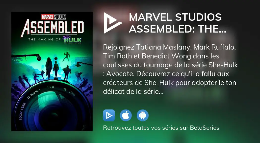 O Regarder Le Film Marvel Studios Assembled The Making Of She Hulk Attorney At Law En