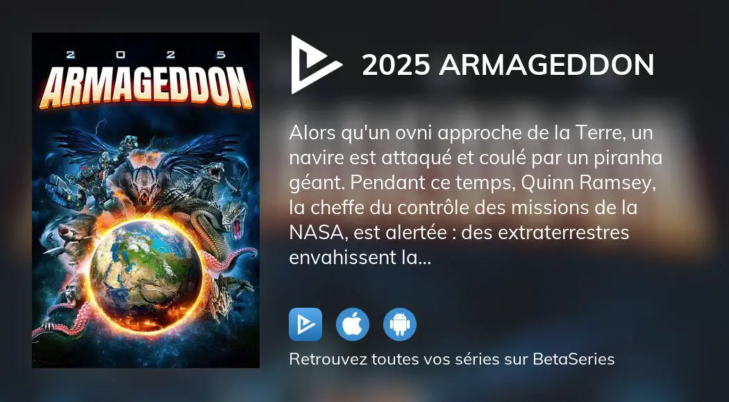 Où regarder le film 2025 Armageddon en streaming complet ?