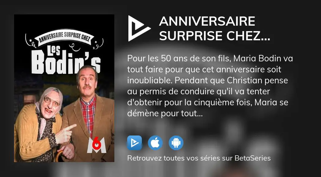 Regarder Anniversaire surprise chez les Bodin's streaming