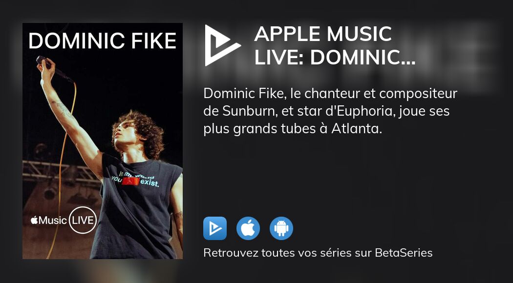 Regarder Apple Music Live: Dominic Fike streaming