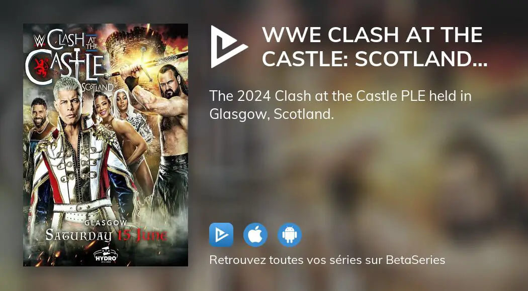 Où regarder le film WWE Clash at the Castle: Scotland 2024 en streaming ...