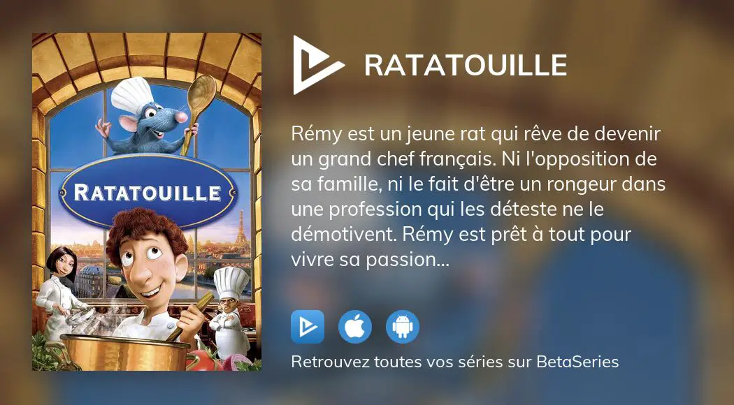 Regarder le film Ratatouille en streaming complet VOSTFR, VF, VO |  