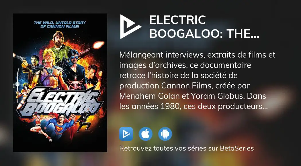 Regarder Electric Boogaloo The Wild Untold Story Of Cannon Films