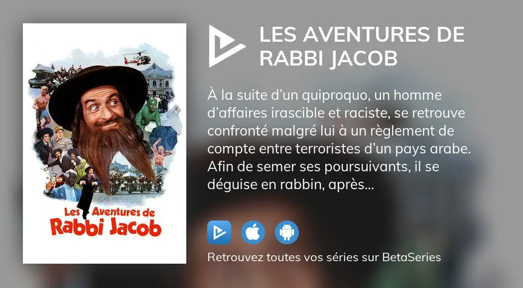 Regarder le film Les Aventures de Rabbi Jacob en streaming complet VOSTFR,  VF, VO 