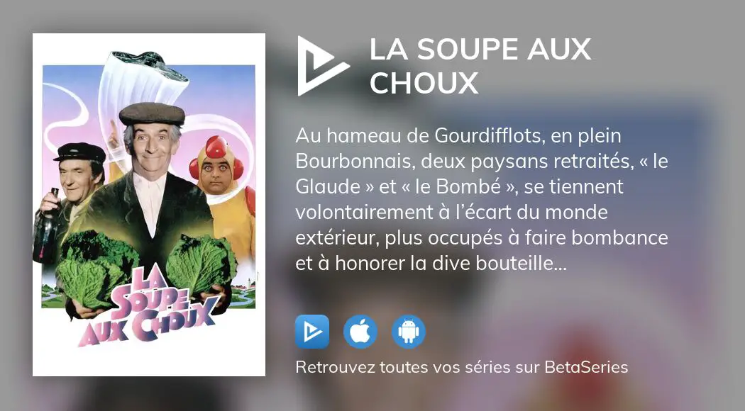 Regarder le film La Soupe aux choux en streaming complet VOSTFR, VF, VO |  