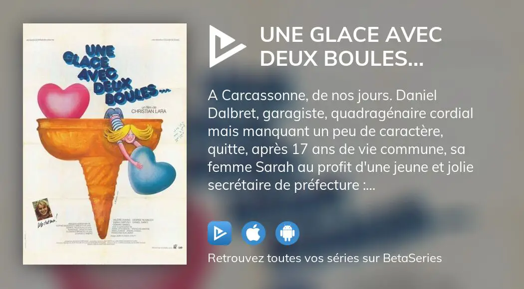 Où Regarder Le Film Une Glace Avec Deux Boules En Streaming Complet