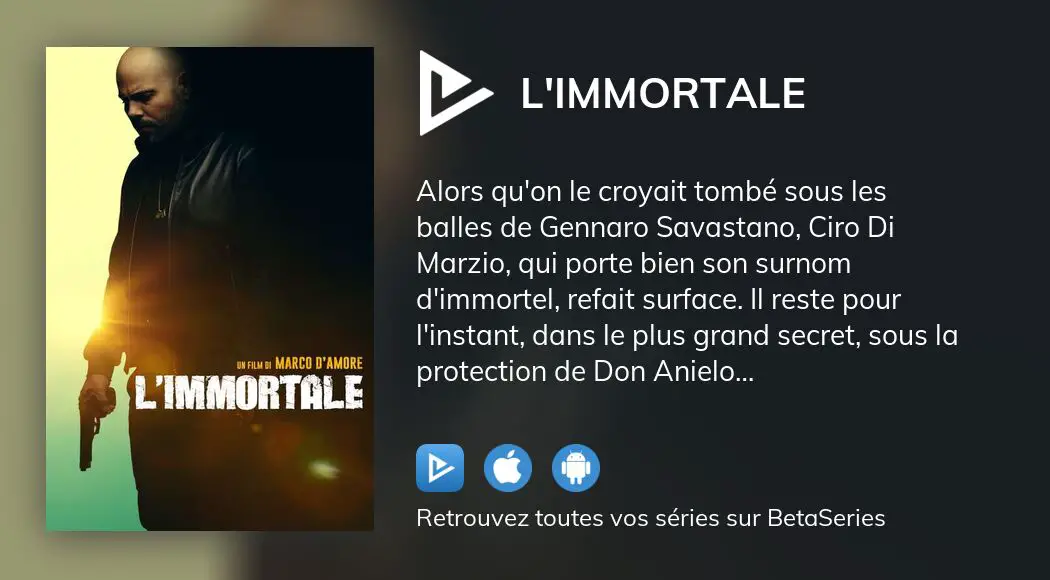 Regarder le film L Immortale en streaming complet VOSTFR VF VO