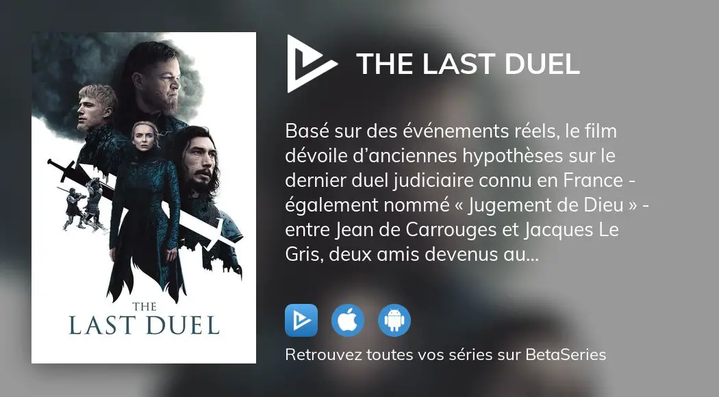 Regarder le film The Last Duel en streaming complet VOSTFR, VF, VO |  